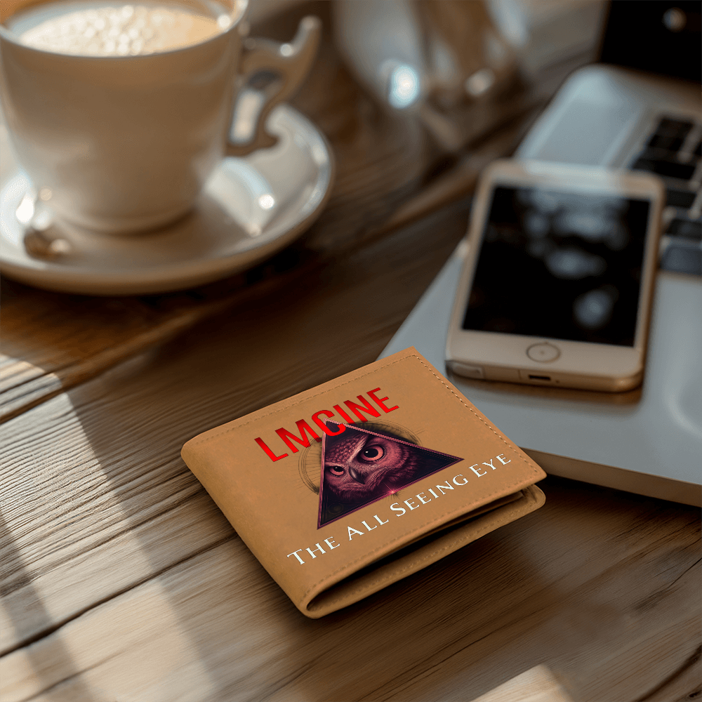 Leather "All Seeing Eye" LMCine Wallet